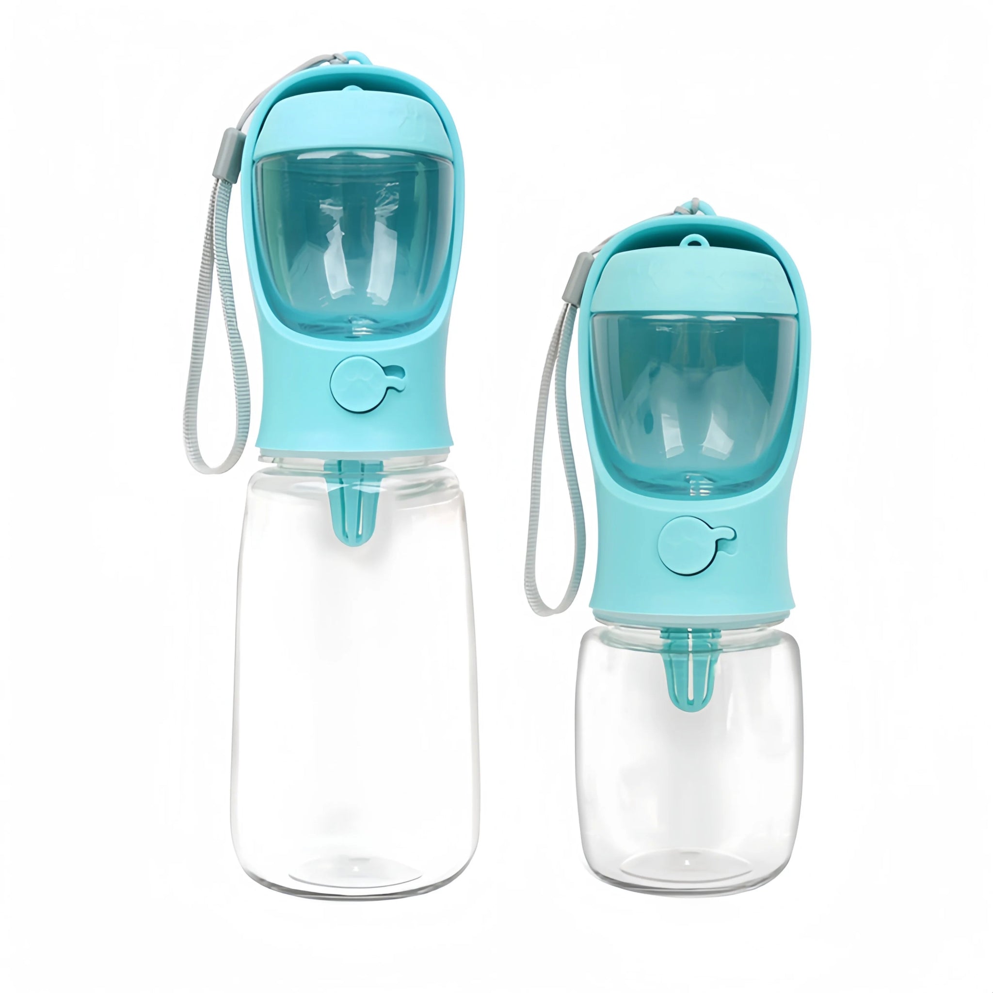 Botella de agua portátil para perros y gatos con almacenamiento de alimentos - MiEspacioYmas
