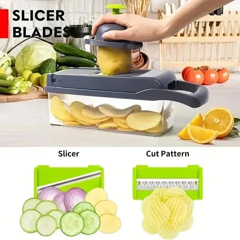 Picadora de verduras multifuncional - MiEspacioYmas