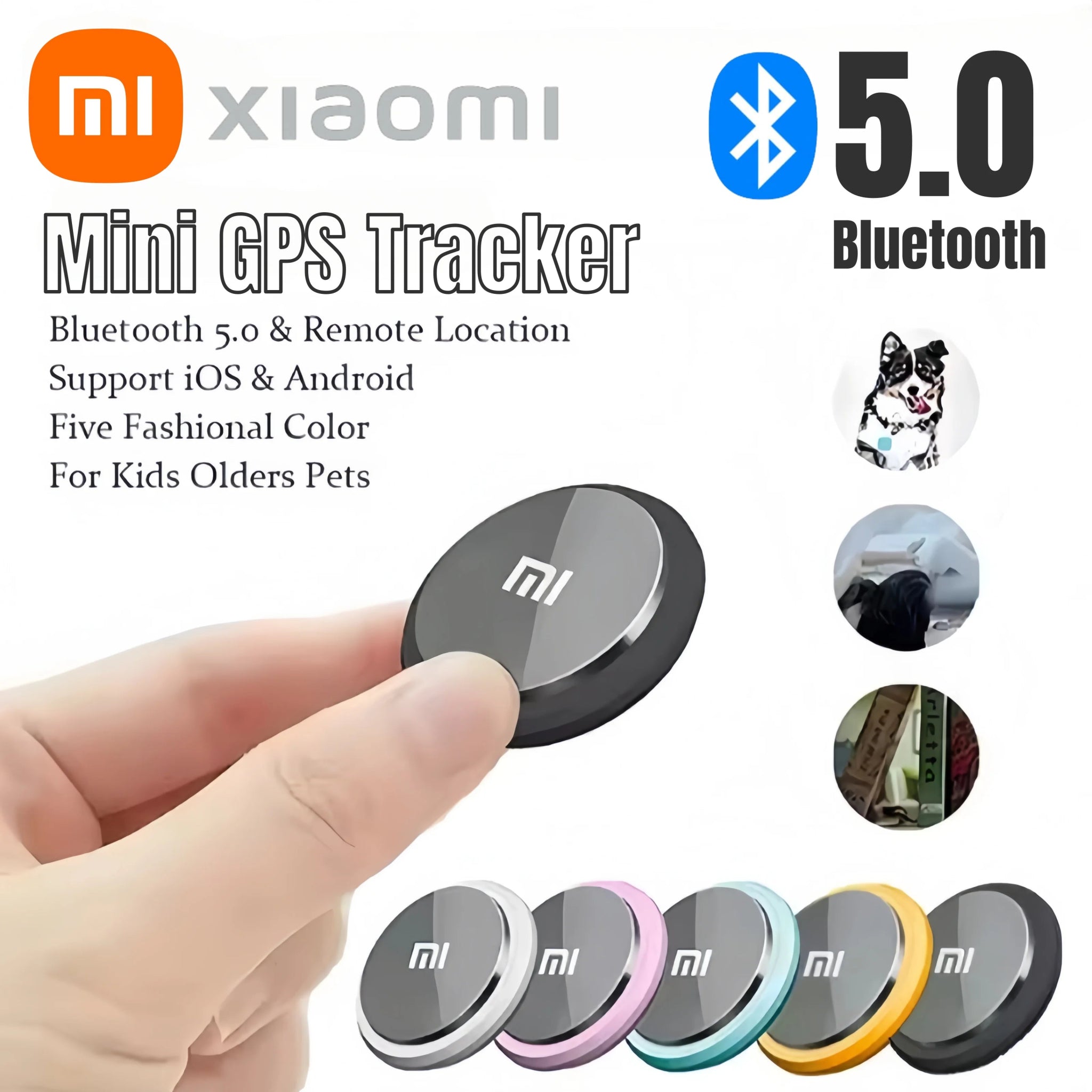Rastreador inteligente antipérdida con Bluetooth, dispositivo GPS - MiEspacioYmas