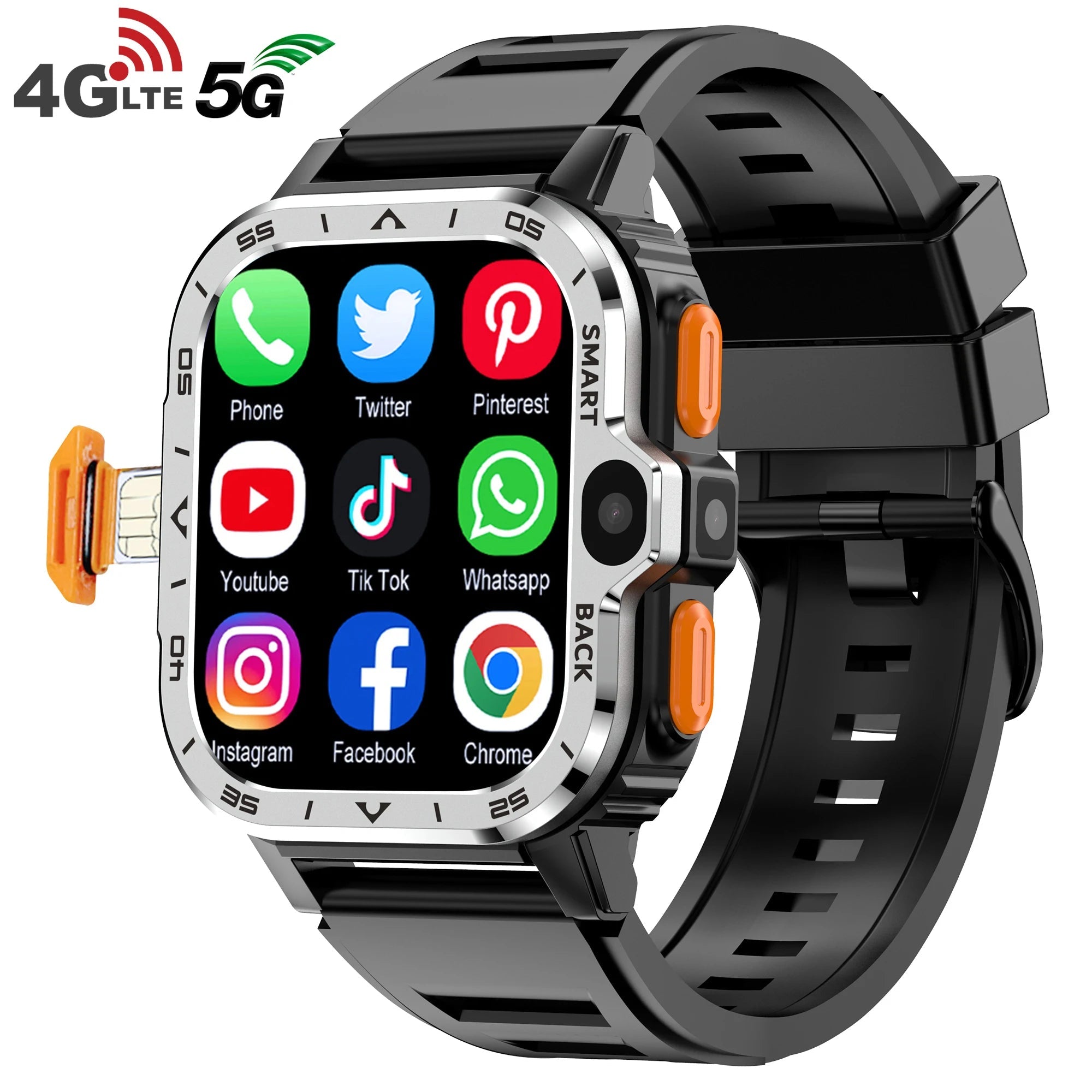 Reloj inteligente hombres Valdus PGD Android - MiEspacioYmas